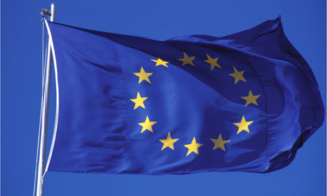 European-Union-EU-flag-in-the-wind