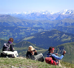 turisti montagna